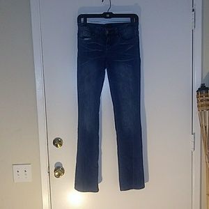 Bebe Jeans With Bedazzled Back Pockets